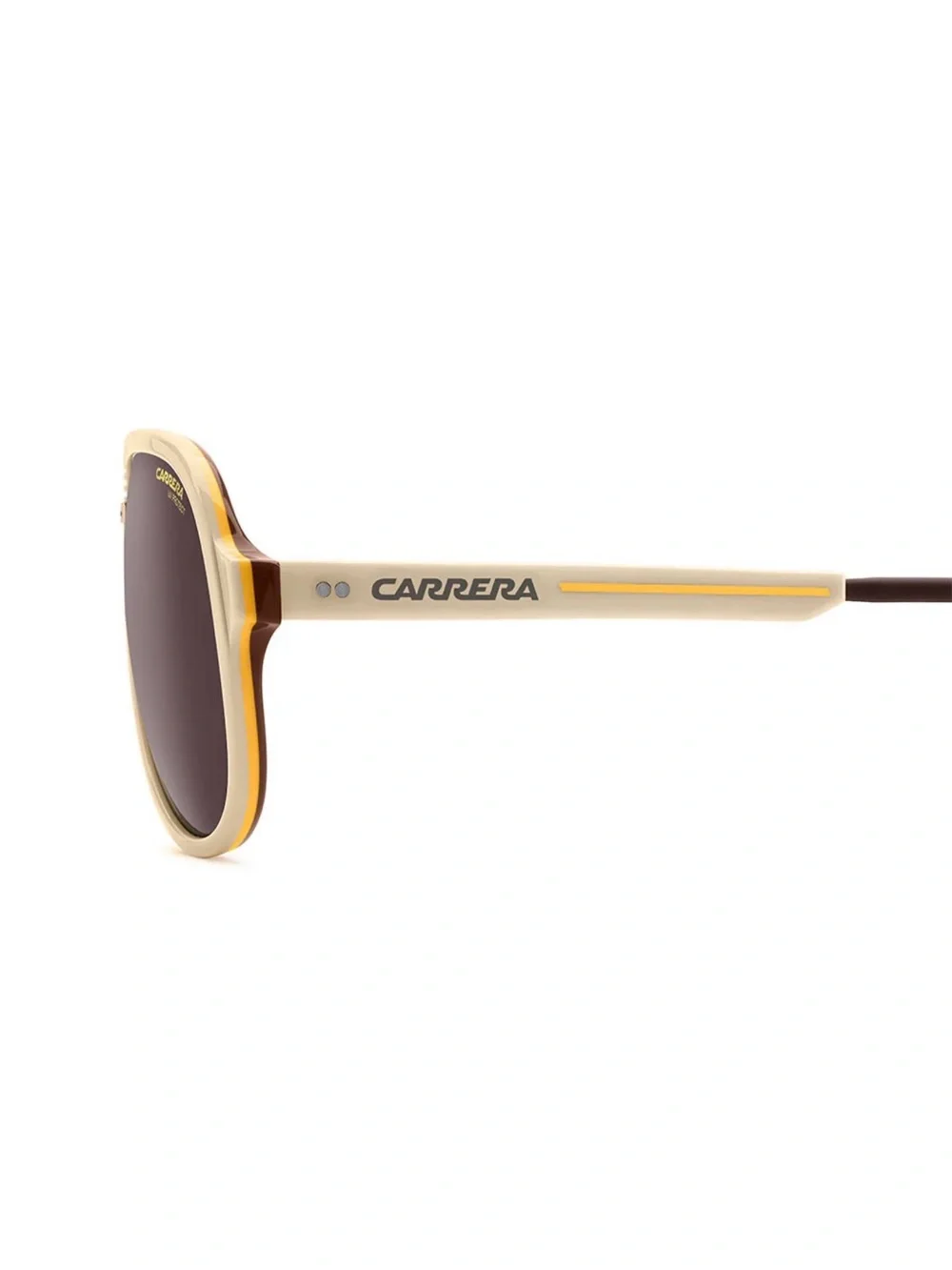 New Carrera C SPORT 07/S 10AK2 Unisex Cream Aviator Sunglasses Authentic